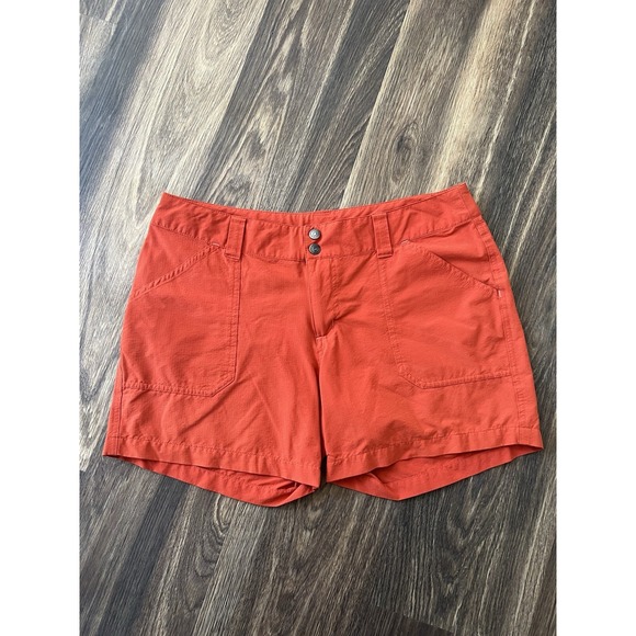 Patagonia Boardless‎ Shorts Women's Size 10 Rust Orange - Picture 1 of 8